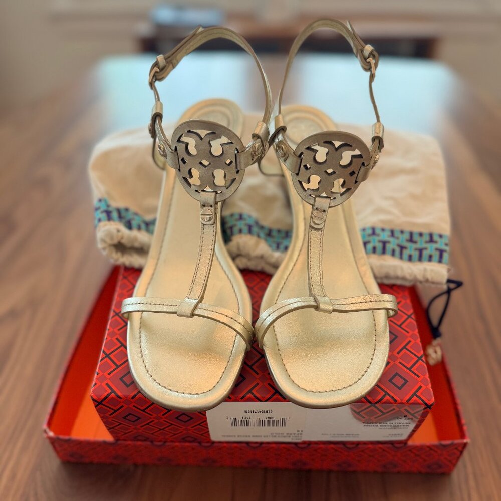 Tory Burch Wedge Sandals ** New in Box**
